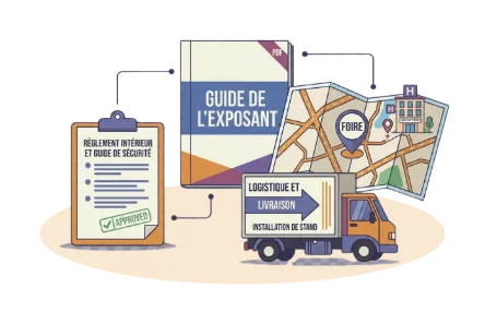 Consultez le guide de l'exposant