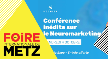 #Conférences WEBIDEA : découvrir le fonctionnement du cerveau pour mieux comprendre vos clients.